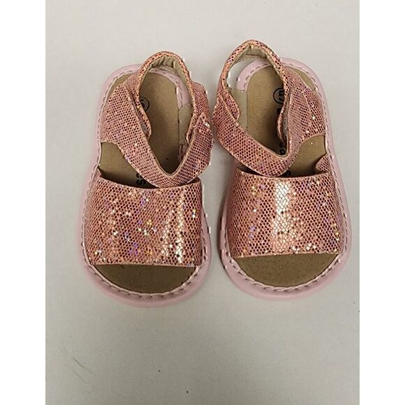 Squeaky Feet/Lanie Cakes Little Girls Sandals Size 4/5 Lots of 4 - Picture 6 of 16